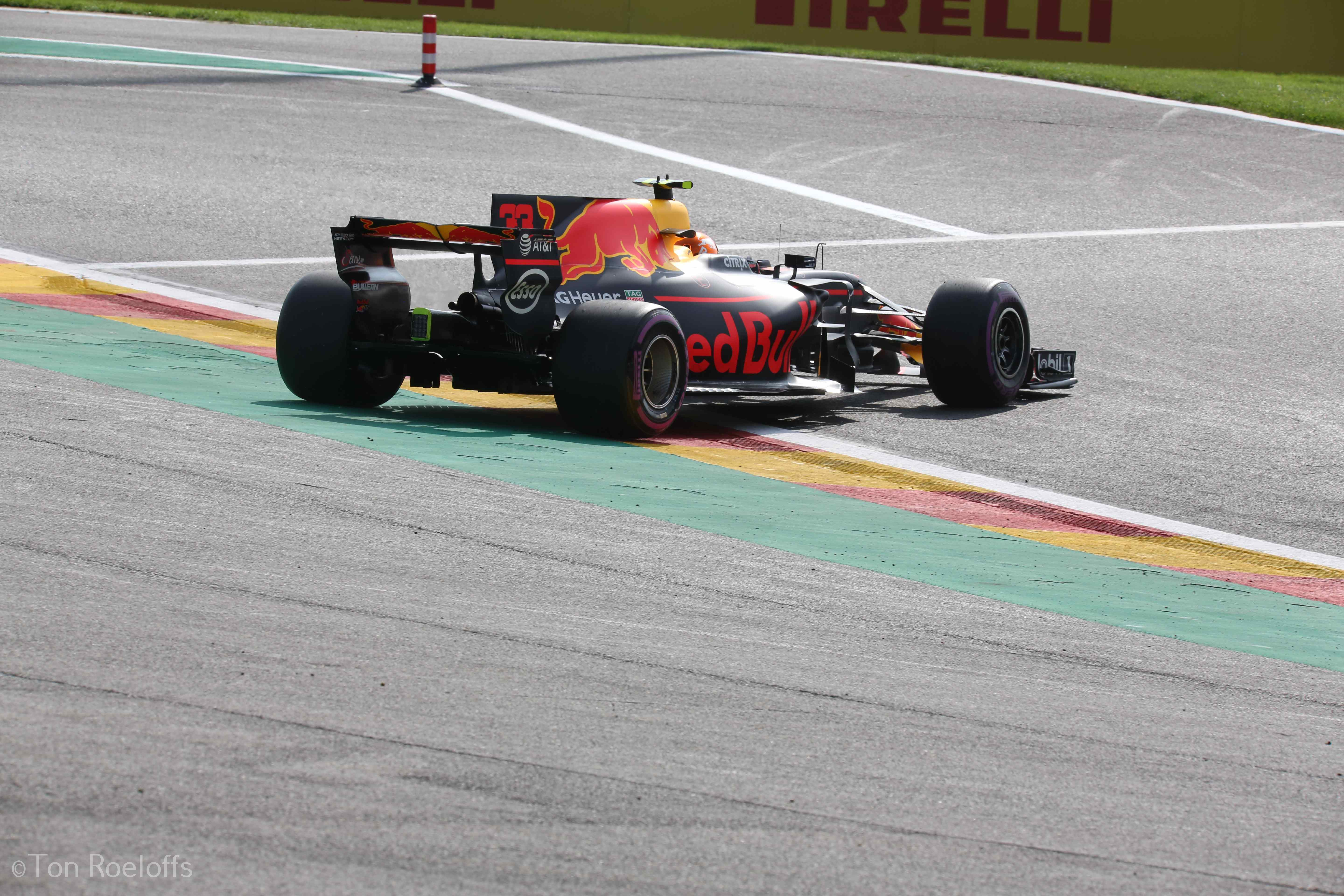 Verstappen pitbox